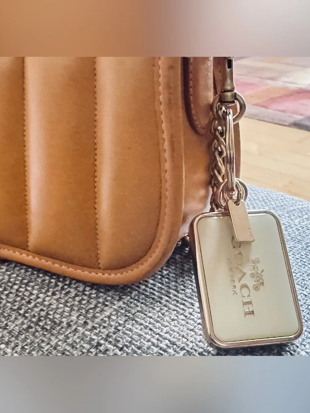 COACH Swinger 20 Shoulder bag made with quilted nappa leather